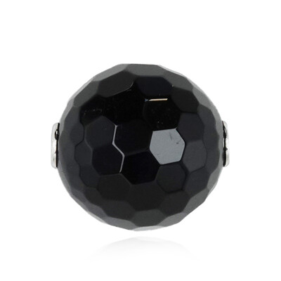 Charm in argento con Onice Nero (MONOSONO COLLECTION)