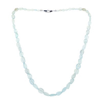 Collana in argento con Acquamarina