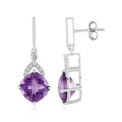 Orecchini in argento con Ametista
