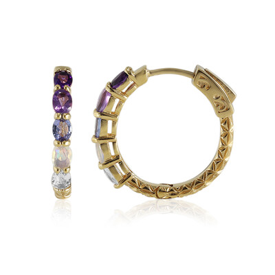 Orecchini in argento con Ametista