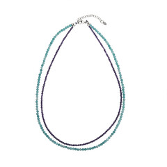 Collana in argento con Amazzonite