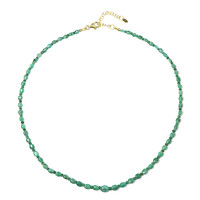 Collana in argento con Smeraldo Zambia