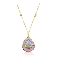 Collana in oro con Opale di Welo AAA (CIRARI)