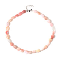 Collana in argento con Opale Rosa