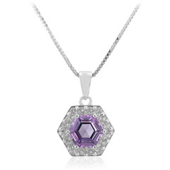 Collana in argento con Ametista
