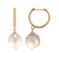 Orecchini in argento con Perla di Acqua Dolce (TPC)