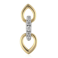 Ciondolo in oro con Diamante IF (D)