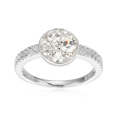 Anello in argento con Zircone