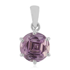 Ciondolo in argento con Ametista Rose de France