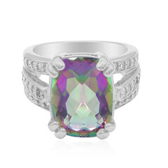 Anello in argento con Quarzo Mistico