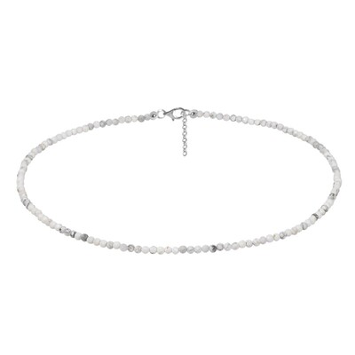 Collana in argento con Opale Dendritico