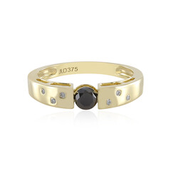 Anello in oro con Diamante Nero