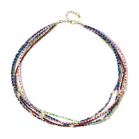 Collana in argento con Sodalite (Riya)