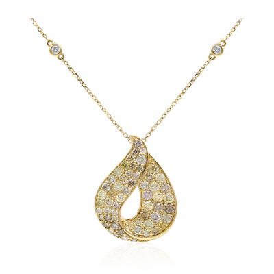 Collana in oro con Diamante Fancy SI2 (CIRARI)
