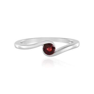 Anello in argento con Rubino Tanzania