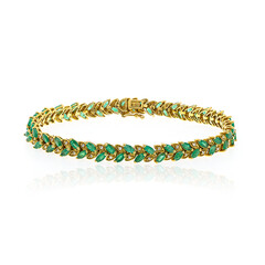Bracciale in oro con Smeraldo Zambia AAA (CIRARI)