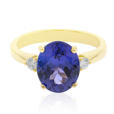 Anello in oro con Tanzanite AAA (CIRARI)