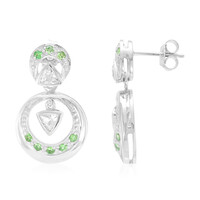 Orecchini in argento con Goshenite