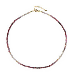 Collana in argento con Rubino del Madagascar