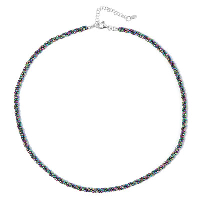 Collana in argento con Ematite Mistica