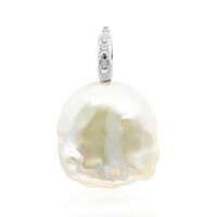 Ciondolo in argento con Perla di Acqua Dolce (TPC)