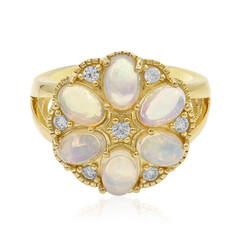 Anello in argento con Opale di Welo