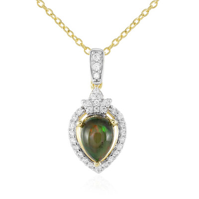 Collana in argento con Opale Mezezo