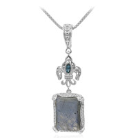 Collana in argento con Labradorite (Dallas Prince Designs)
