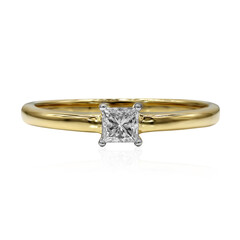 Anello in oro con Diamante IF (D)