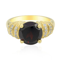 Anello in argento con Granato