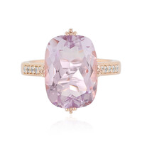 Anello in argento con Ametista Rose de France