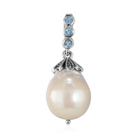 Ciondolo in argento con Perla di Acqua Dolce (TPC)