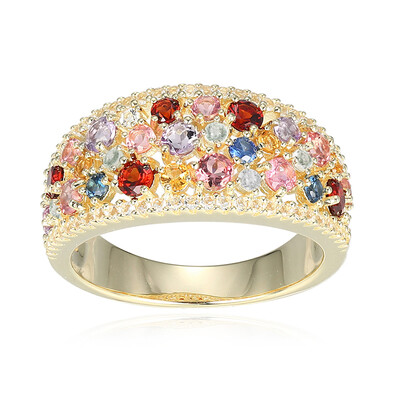 Anello in argento con Ametista