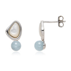 Orecchini in argento con Madreperla
