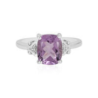 Anello in argento con Ametista Rose de France