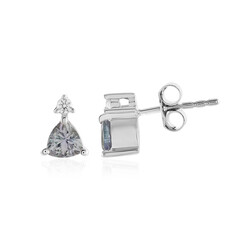 Orecchini in argento con Tanzanite (non riscaldata)