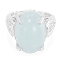 Anello in argento con Acquamarina