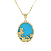 Collana in argento con Turchese