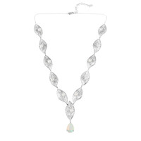 Collana in oro con Opale di Welo AAA (Ornaments by de Melo)