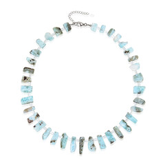 Collana in argento con Larimar