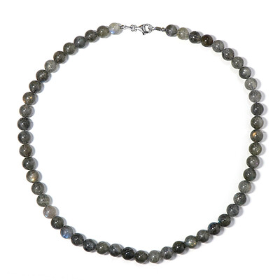 Collana in argento con Labradorite
