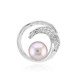 Ciondolo in argento con Perla d'Acqua Dolce Argentata (TPC)