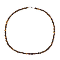 Collana in argento con Occhio di Tigre