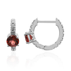 Orecchini in argento con Granato