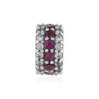 Ciondolo in argento con Rodolite