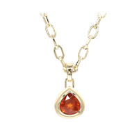 Collana in oro con Spessartina (CIRARI)