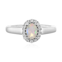 Anello in argento con Opale di Welo