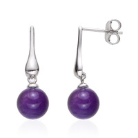 Orecchini in argento con Ametista