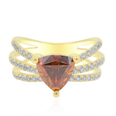 Anello in oro con Sfalerite