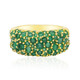 Anello in oro con Smeraldo Zambia (Adela Gold)